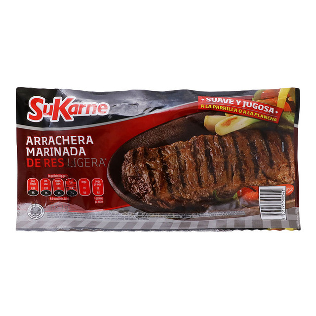 Arrachera De Res Marinada- (600 grs)