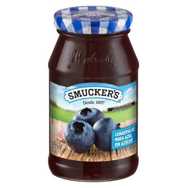 Mermelada De Mora Azul  Sin Azúcar Smuckers (pz)