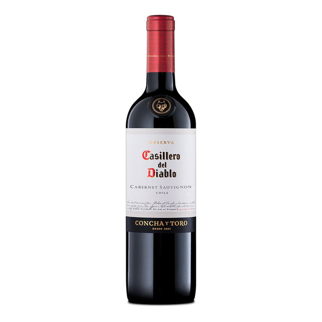 Vino Tinto Casillero Del Diablo - Cabernet Sauvignon (750 ml)