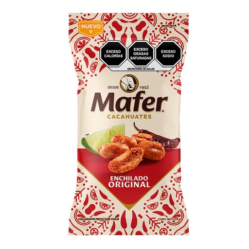 Cacahuates Enchilados Mafer (170grs)