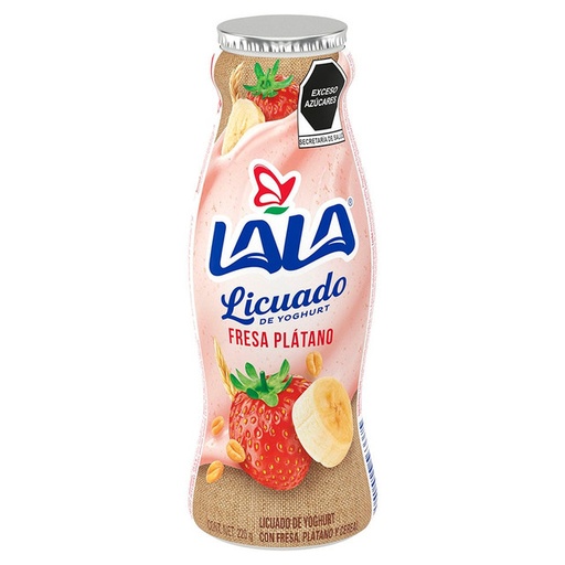 Blended Yogurt with Strawberry, Banana, and Cereal (ea)