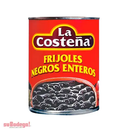 Frijol Negros Enteros (lata)